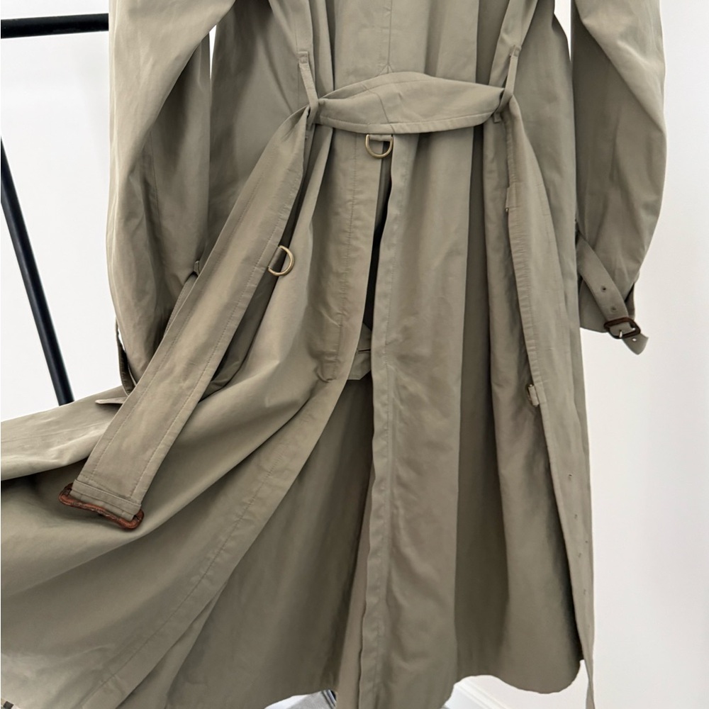 Mens Vintage Burberry’s Trench Coat with Signature Check Lining- size 46Reg US - Picture 8 of 13